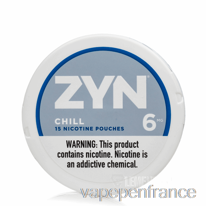 Sachets De Nicotine Zyn - Stylo Vape Chill 6mg